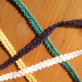 Lacet au crochet (ruban, cordon, biais, galon)